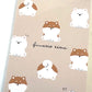 X 104551 Puppy Dog Fuwatto Time CRUX Mini Notepad-DISCONTINUED