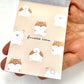 X 104551 Puppy Dog Fuwatto Time CRUX Mini Notepad-DISCONTINUED