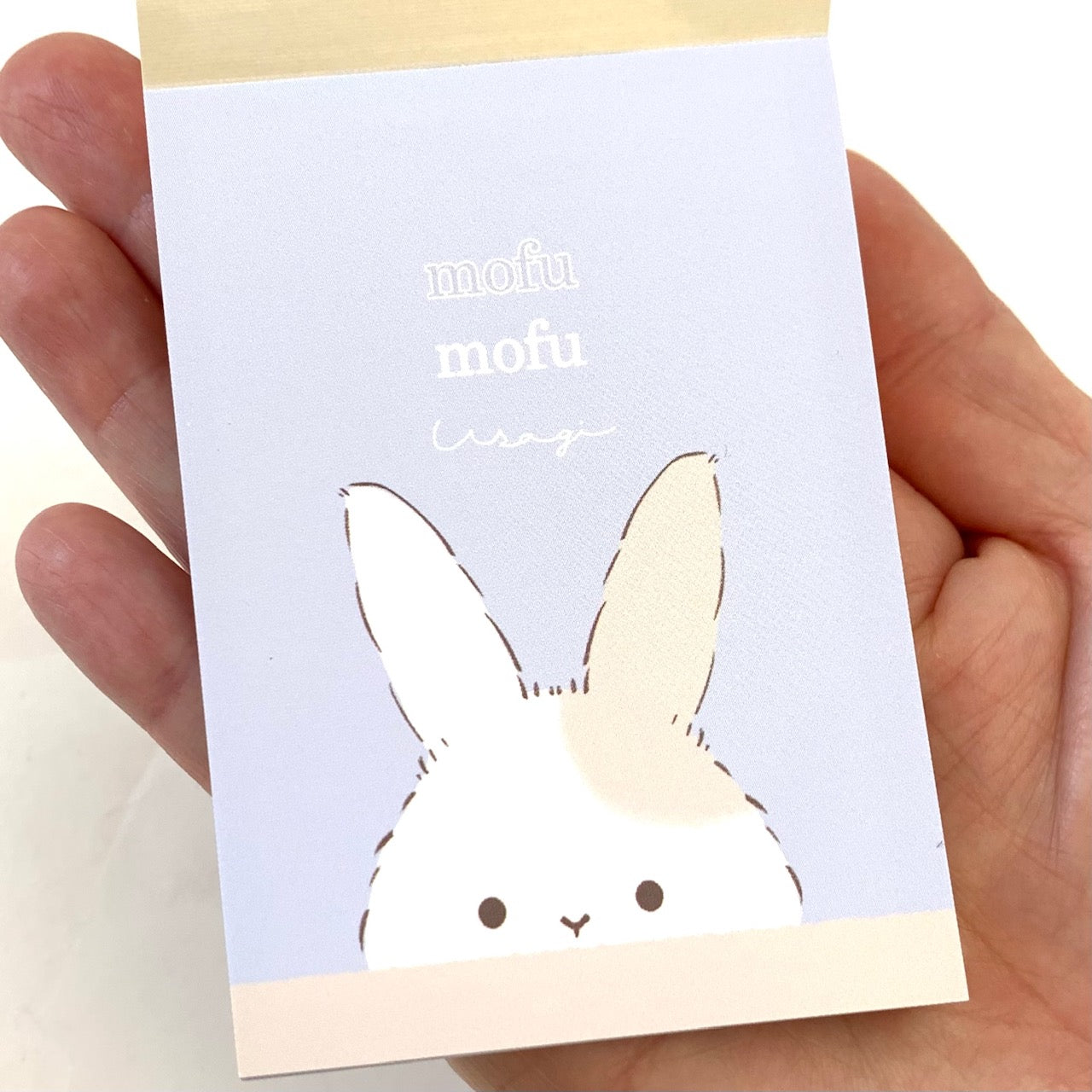 X 102563 Crux Rabbit Bunny Mofu Mofu Notepad-DISCONTINUED