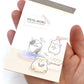 X 102564 Crux Hamster Pote x Moru Notepad-DISCONTINUED