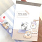 X 102564 Crux Hamster Pote x Moru Notepad-DISCONTINUED