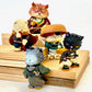 X 70940 Samurai Cats Figurines Capsule-DISCONTINUED