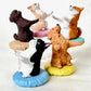 X 70764 DOG PEN HOLDER FIGURINES BLIND BOX-DISCONTINUED