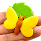 X 383201 IWAKO INSECTS ERASER CARD-DISCONTINUED