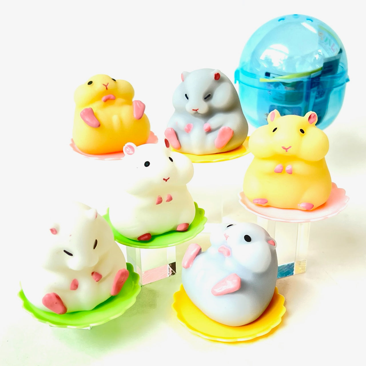 X 70938 Soft Hamster Figurines Capsule-DISCONTINUED