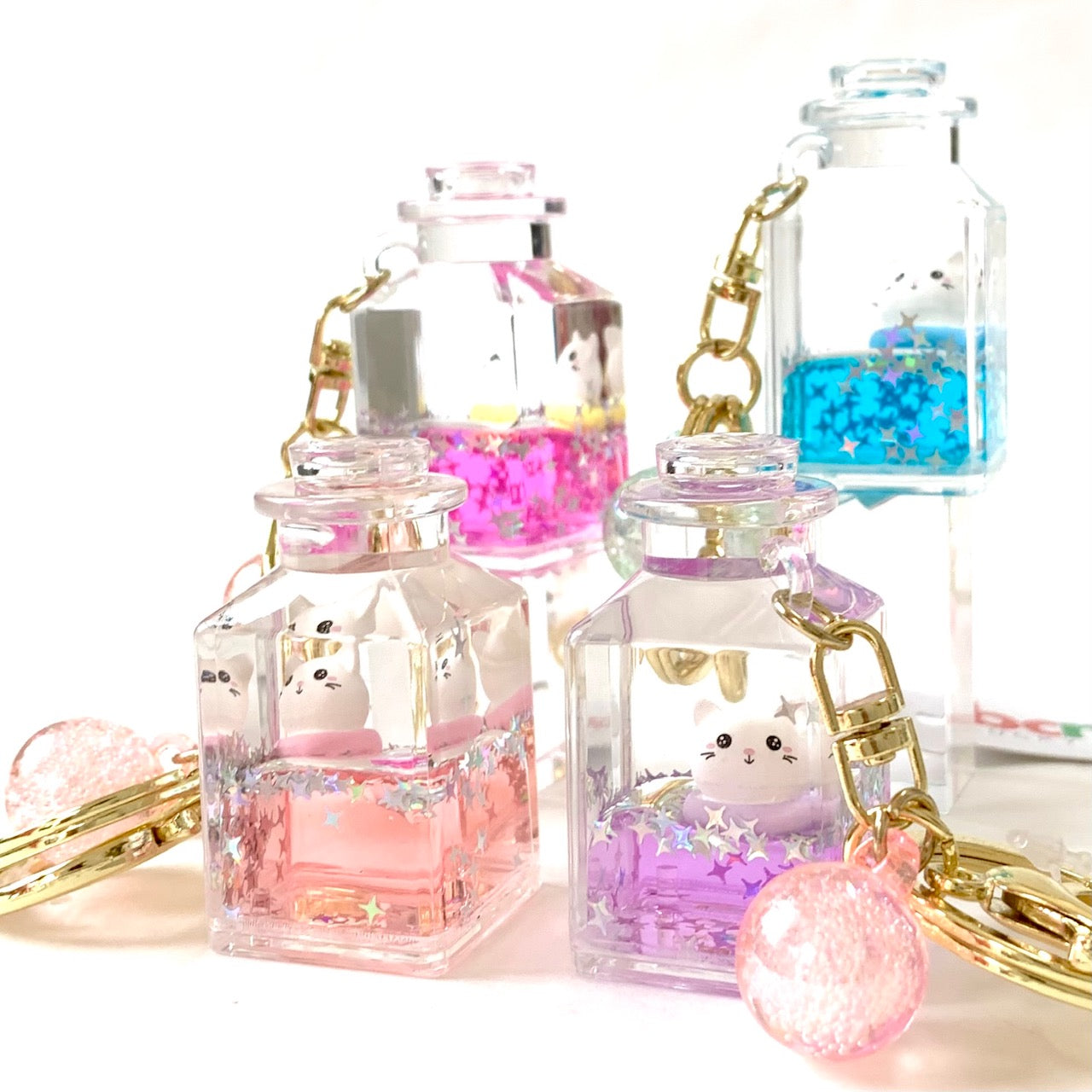 3D Water bottle charm keychain – Mystic Molds And More