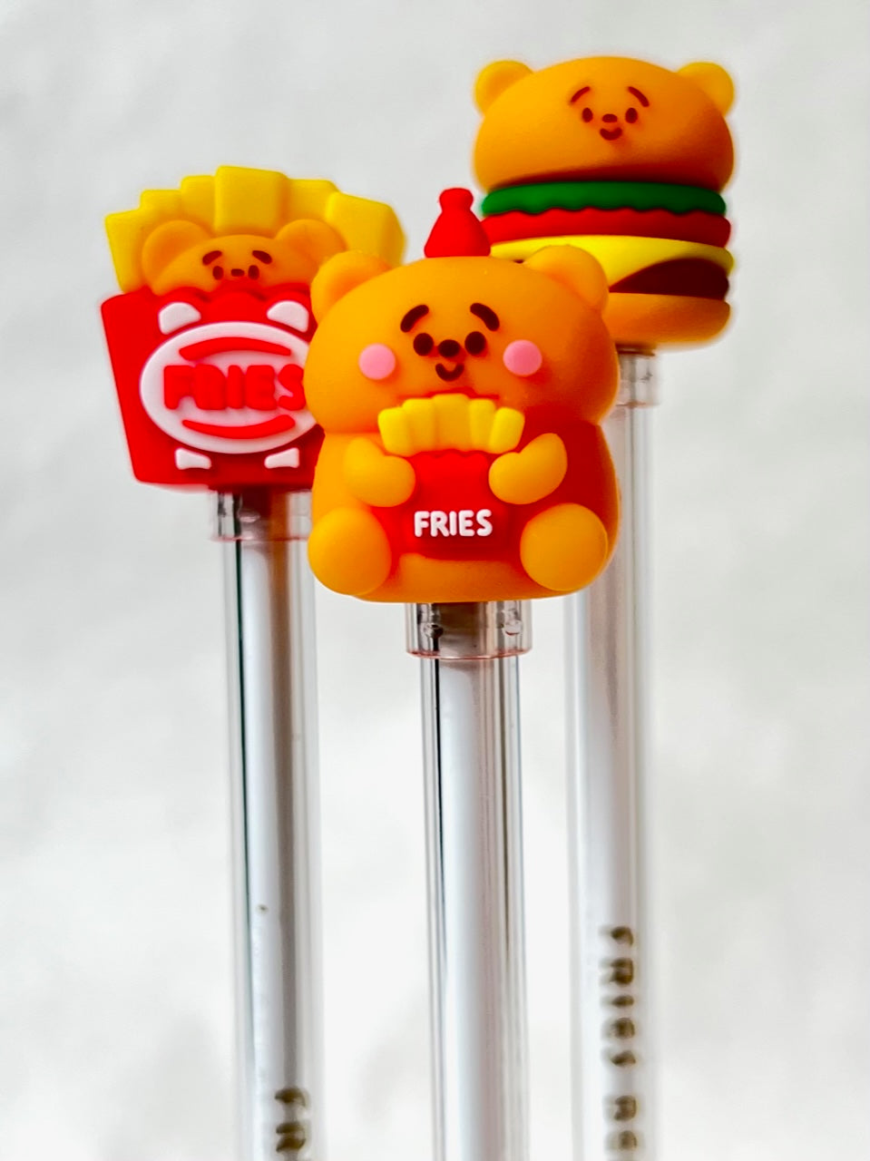 22511 BEAR FAST FOOD GEL PEN-48