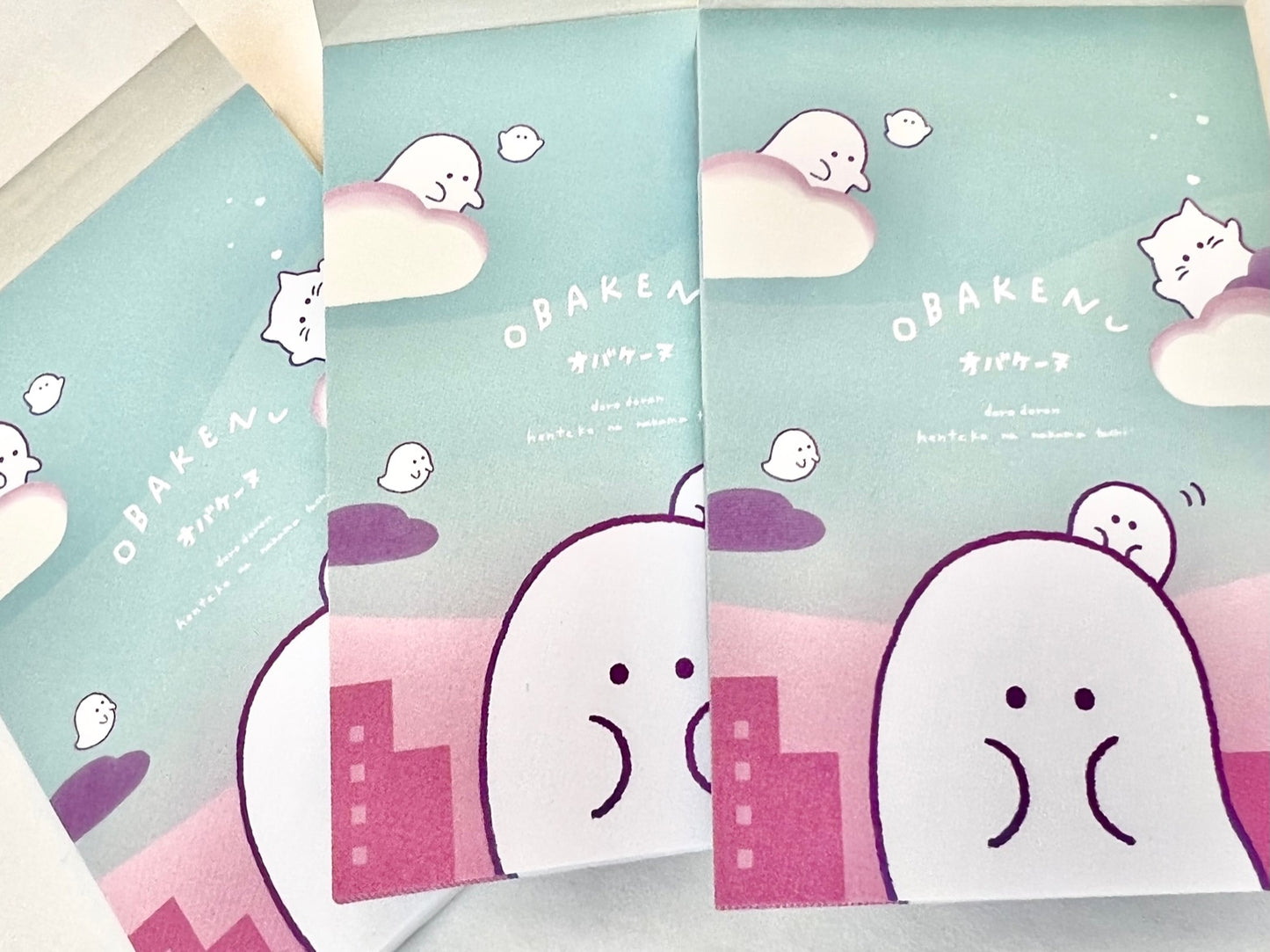 X 105483 City Ghost Obakenu Mini Notepad-DISCONTINUED