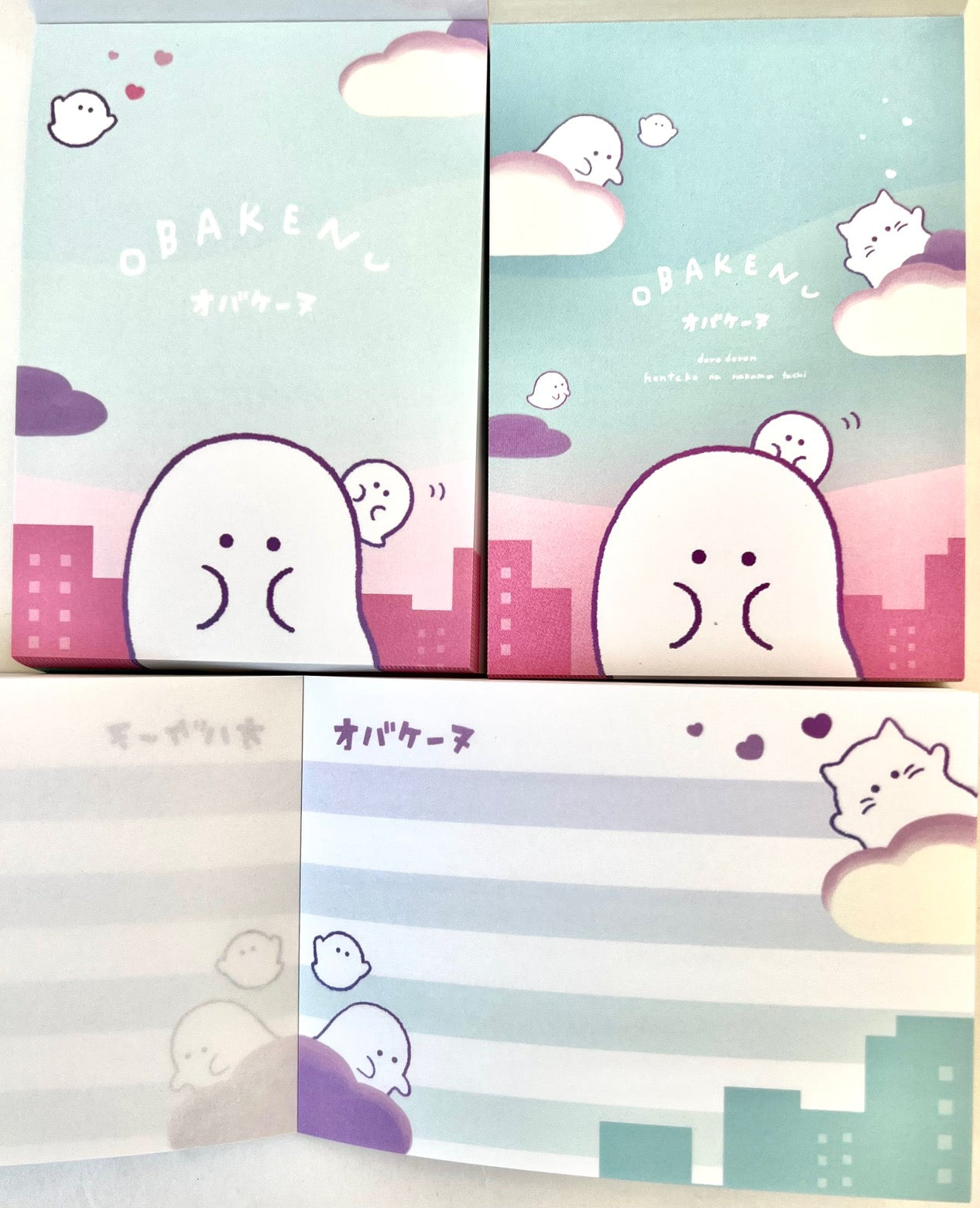 X 105483 City Ghost Obakenu Mini Notepad-DISCONTINUED