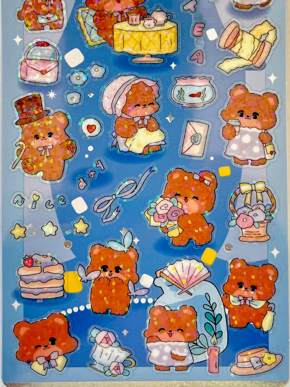 51016 BEAR PARTY STICKERS-10