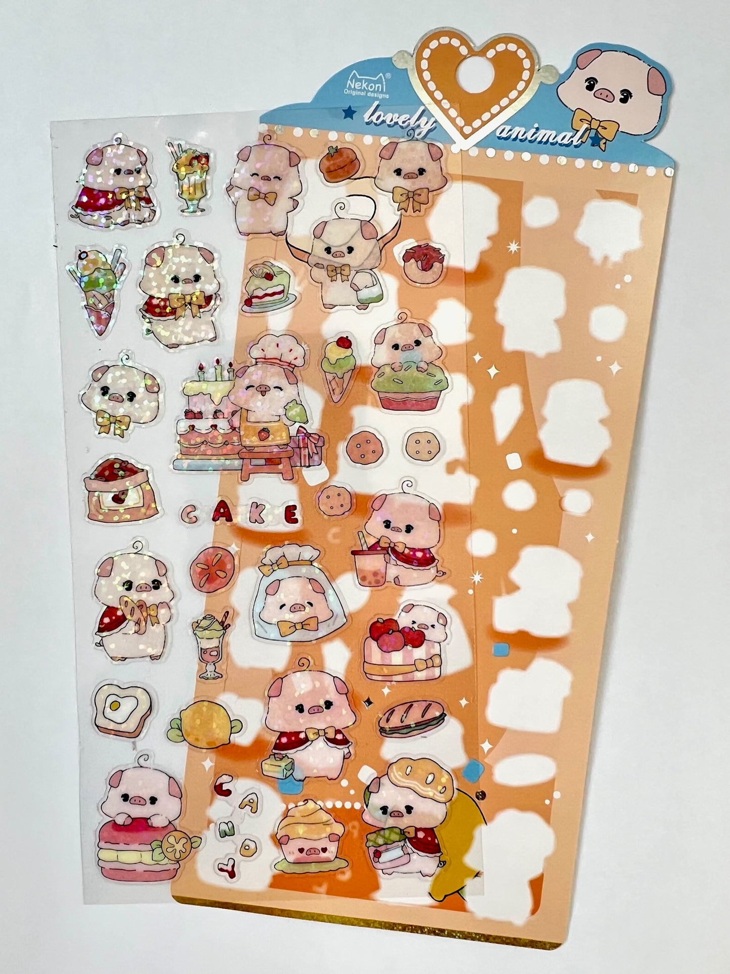51017 PIG BAKE OFF STICKERS-10