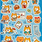 51058 BEAR AND DOG BUSINESS STICKERS-10