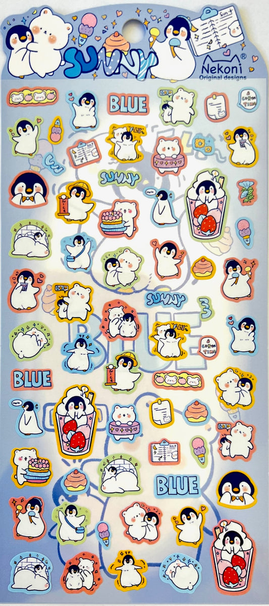 51083 PENGUIN PARTY STICKERS-10