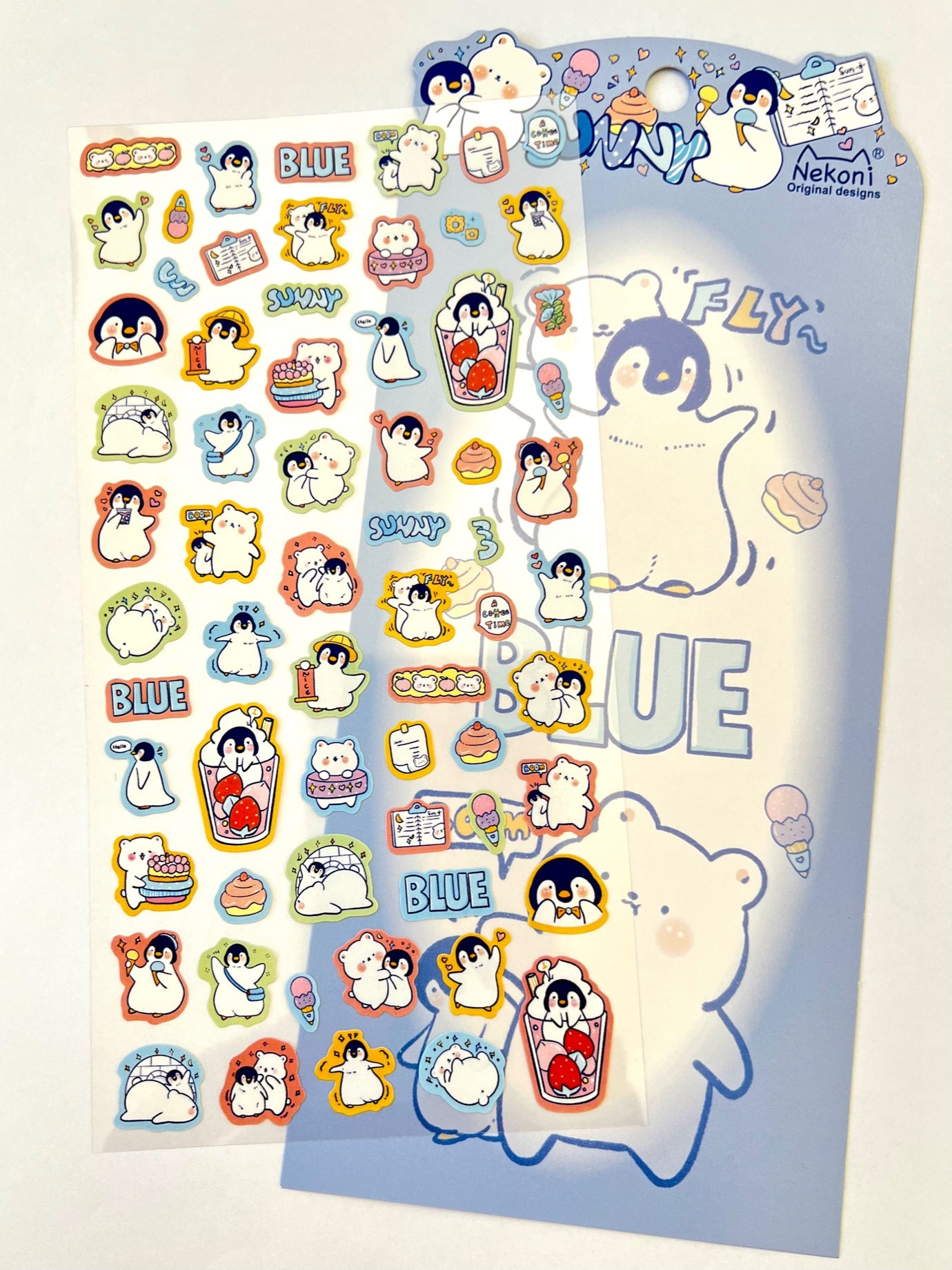 51083 PENGUIN PARTY STICKERS-10