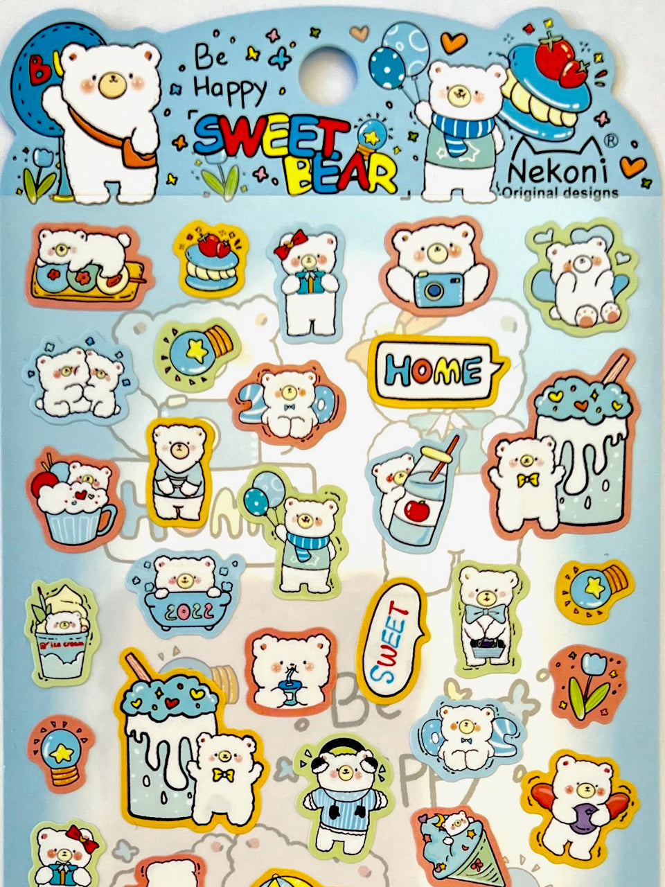Polar Bear & Sweets Sticker