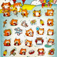 51098 FOX PARTY STICKERS-10