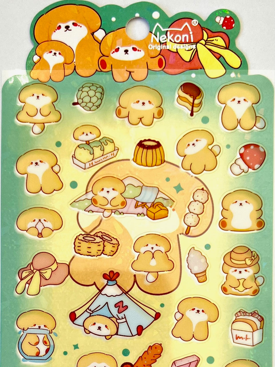51131 PUPPY CAMPING STICKERS-10