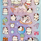 51132 COW BEDTIME STICKERS-10
