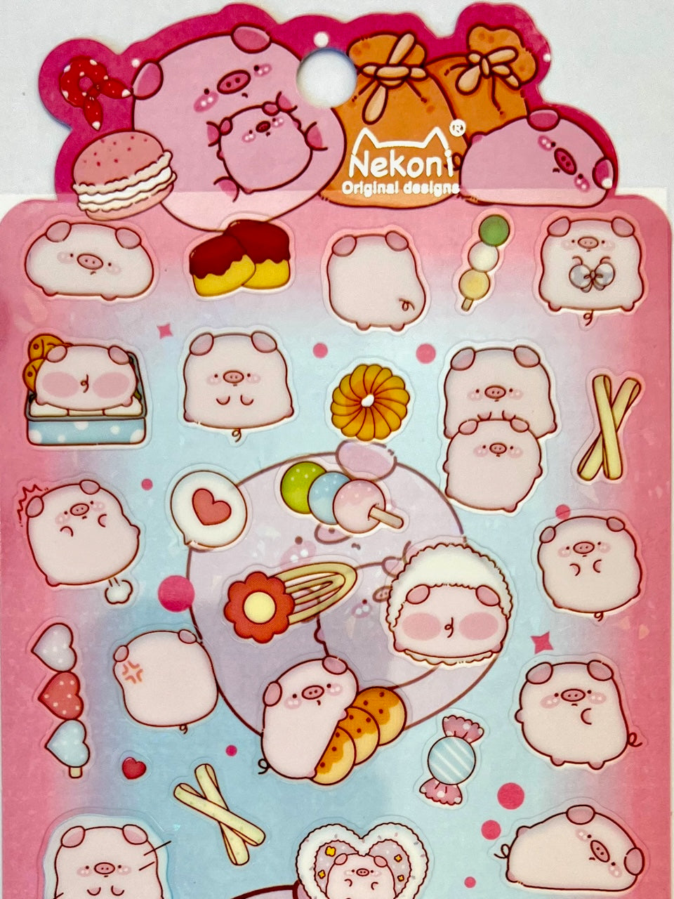 51136 PIG SNACK STICKERS-10