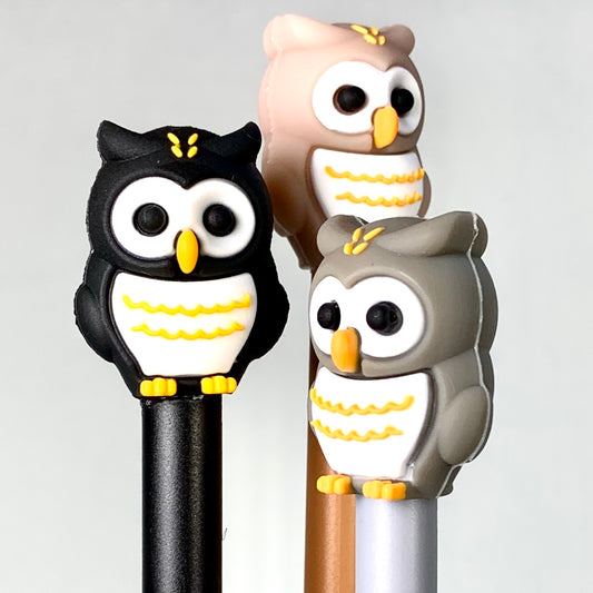 X 22265 OWL GEL PEN-DISCONTINUED