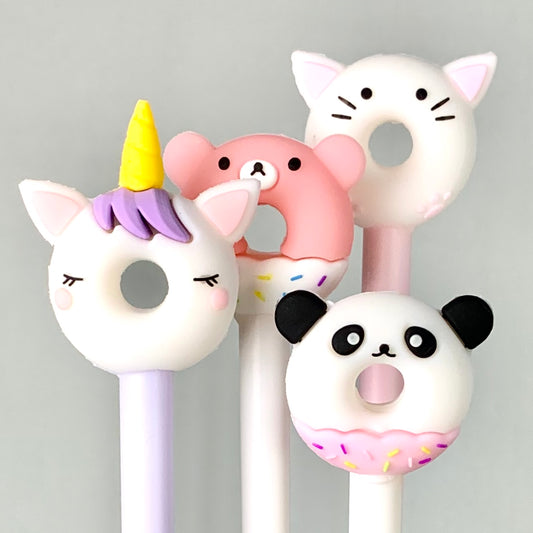 X 22329 DONUT ANIMAL GEL PEN-DISCONTINUED