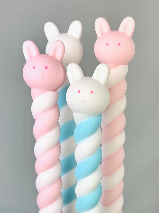 X 22254 PASTEL RABBIT Gel Pen-DISCONTINUED