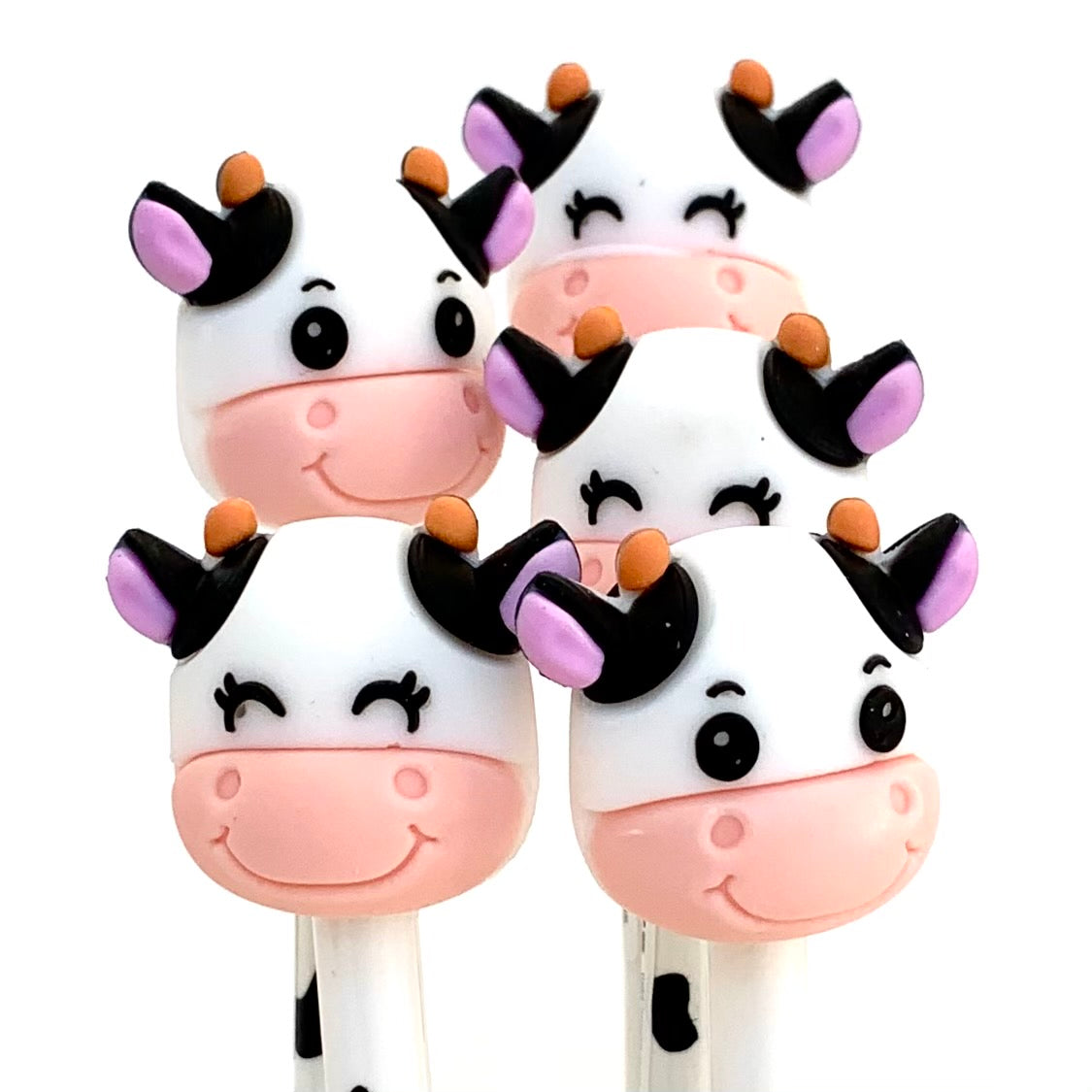 Cow Retractable Gel Pen