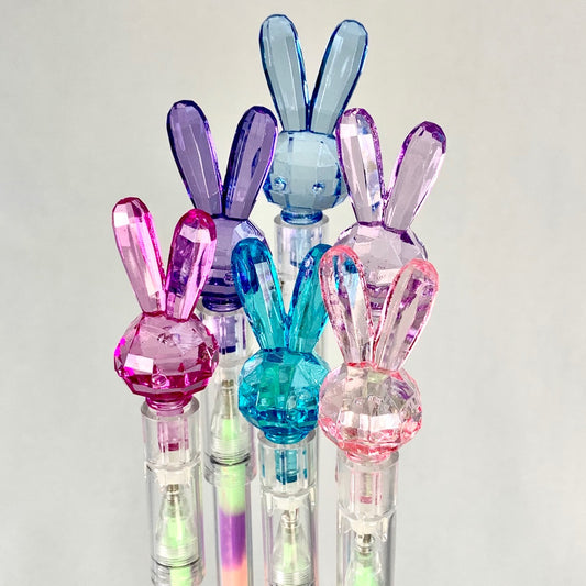 X 22290 RAINBOW RABBIT GEL PEN-DISCONTINUED