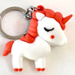 X 12025 UNICORN CHARM with keyring-DISCONTINUED