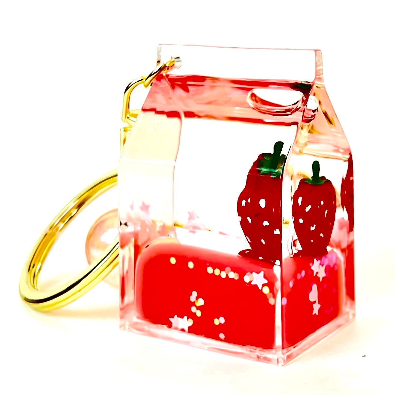 Strawberry Key Chain / Charm – Wrapables