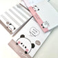 X 200734 KAMIO Panda Mini Notepads-DISCONTINUED