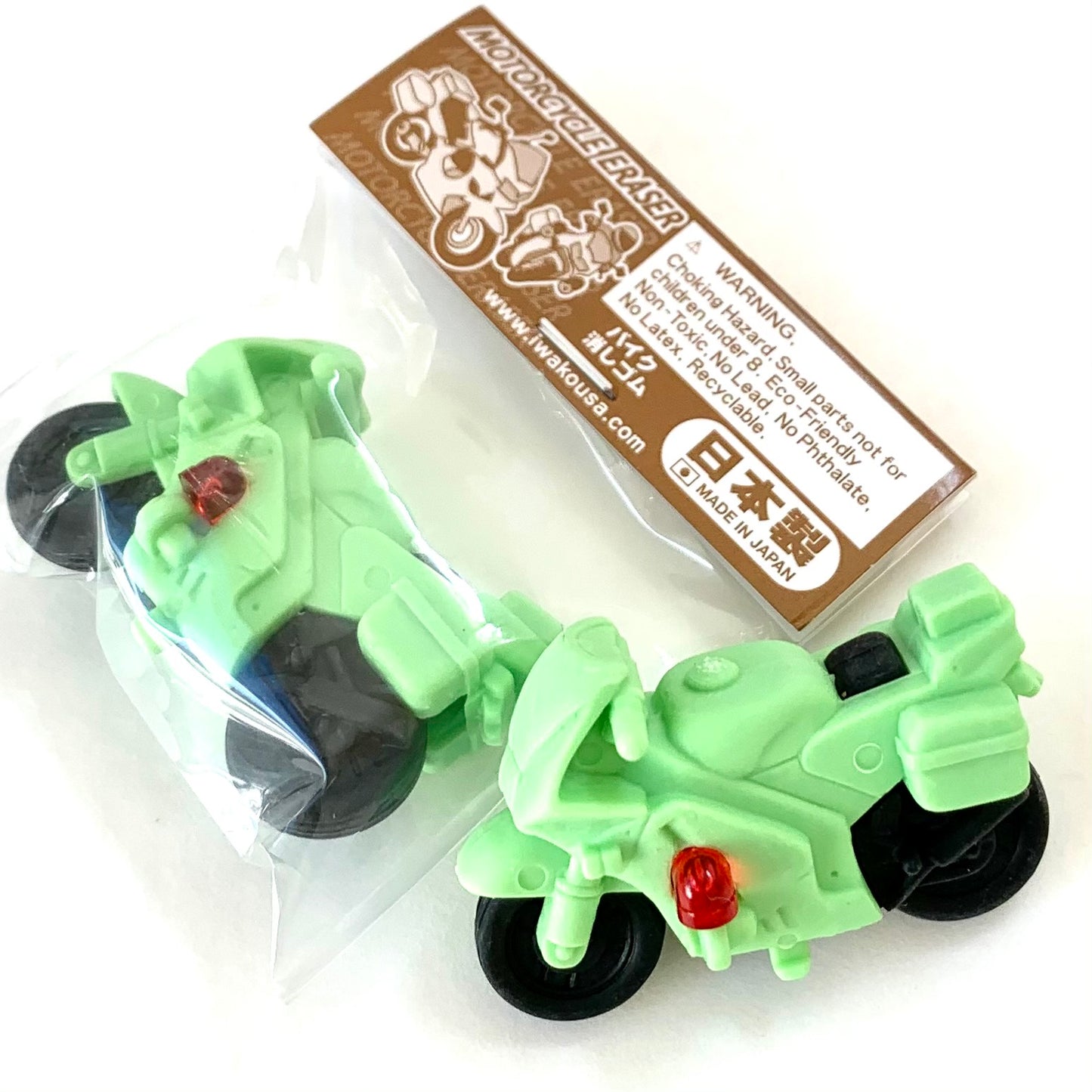 38015 MOTORCYCLE ERASERS -60