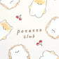 X 106343 Hamster Hedgehog Potetto Club Mini Notepad-DISCONTINUED
