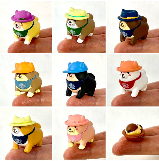 X 70818 SHIBA INU w/ HAT CAPSULE-DISCONTINUED