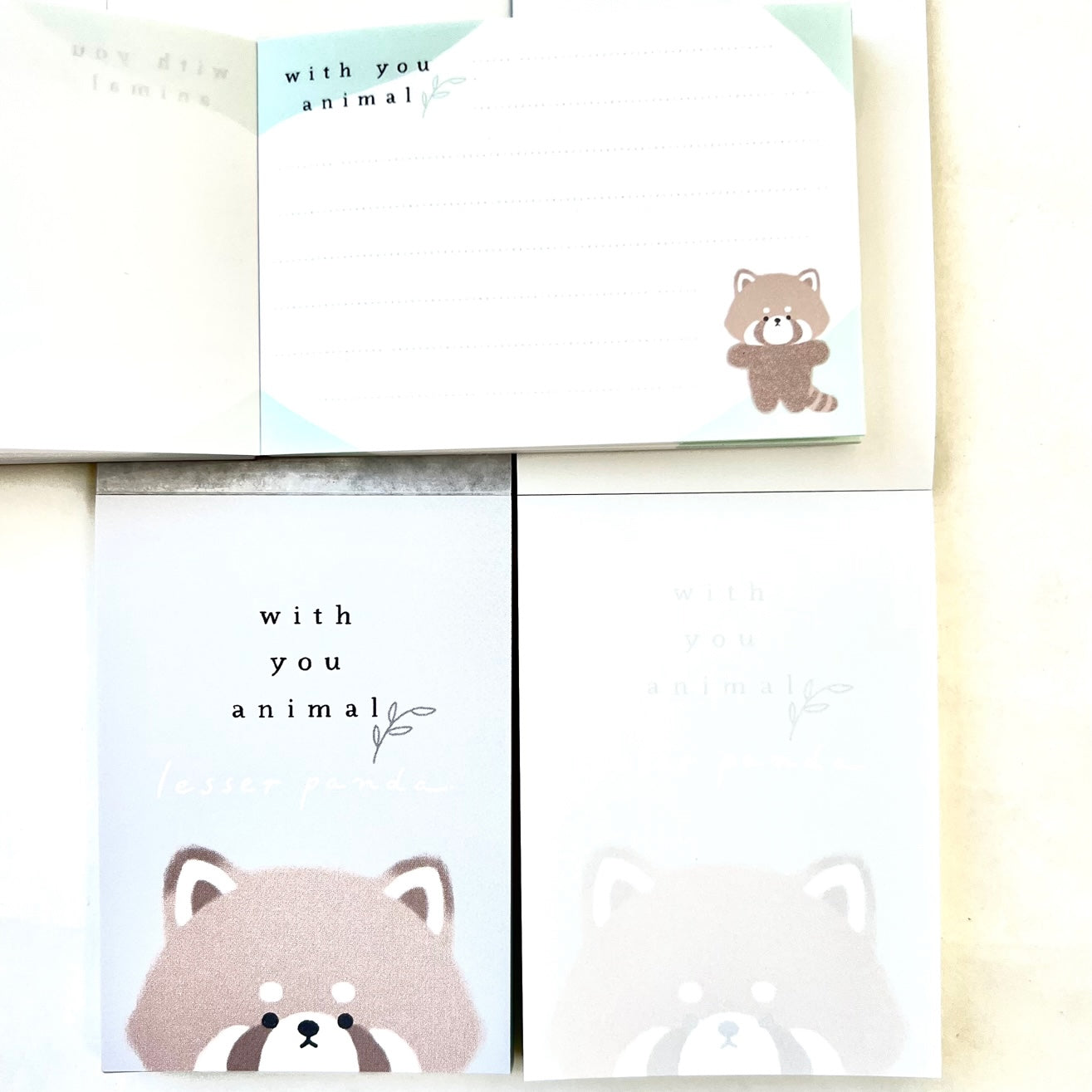 X 205600 Red Panda Mini Notepad-DISCONTINUED