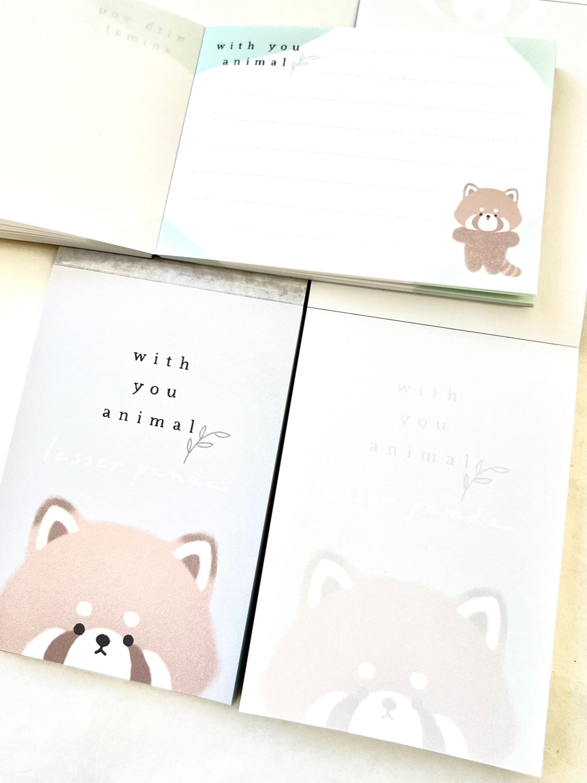 X 205600 Red Panda Mini Notepad-DISCONTINUED