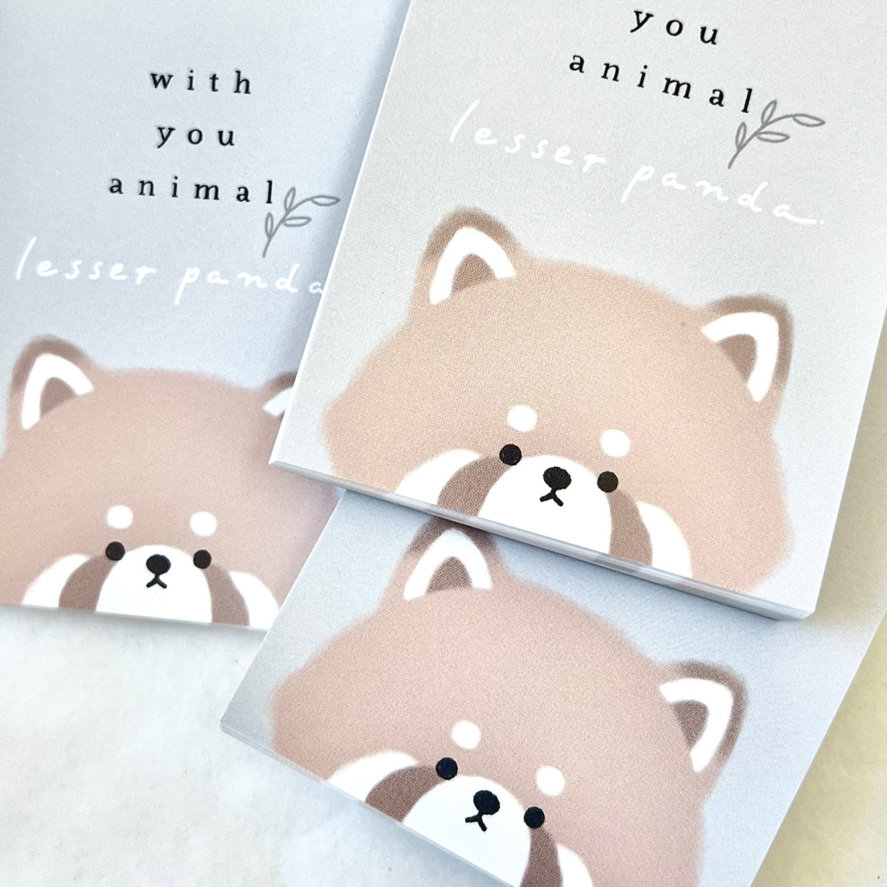 X 205600 Red Panda Mini Notepad-DISCONTINUED