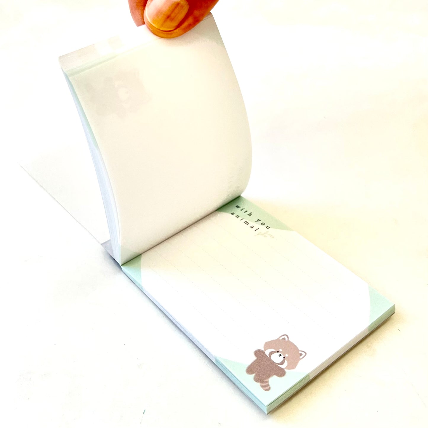 X 205600 Red Panda Mini Notepad-DISCONTINUED