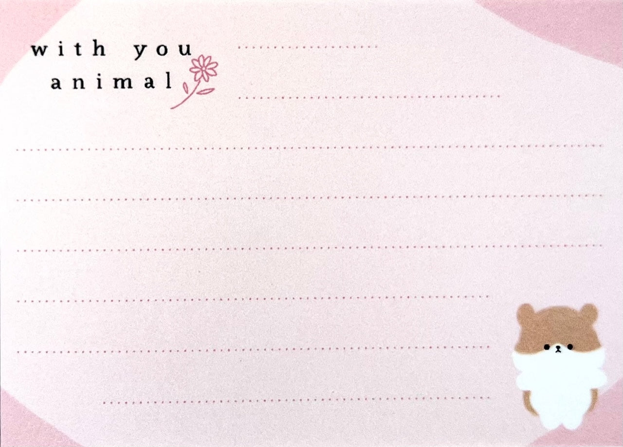 X 205603 Hamster Mini Notepad-DISCONTINUED