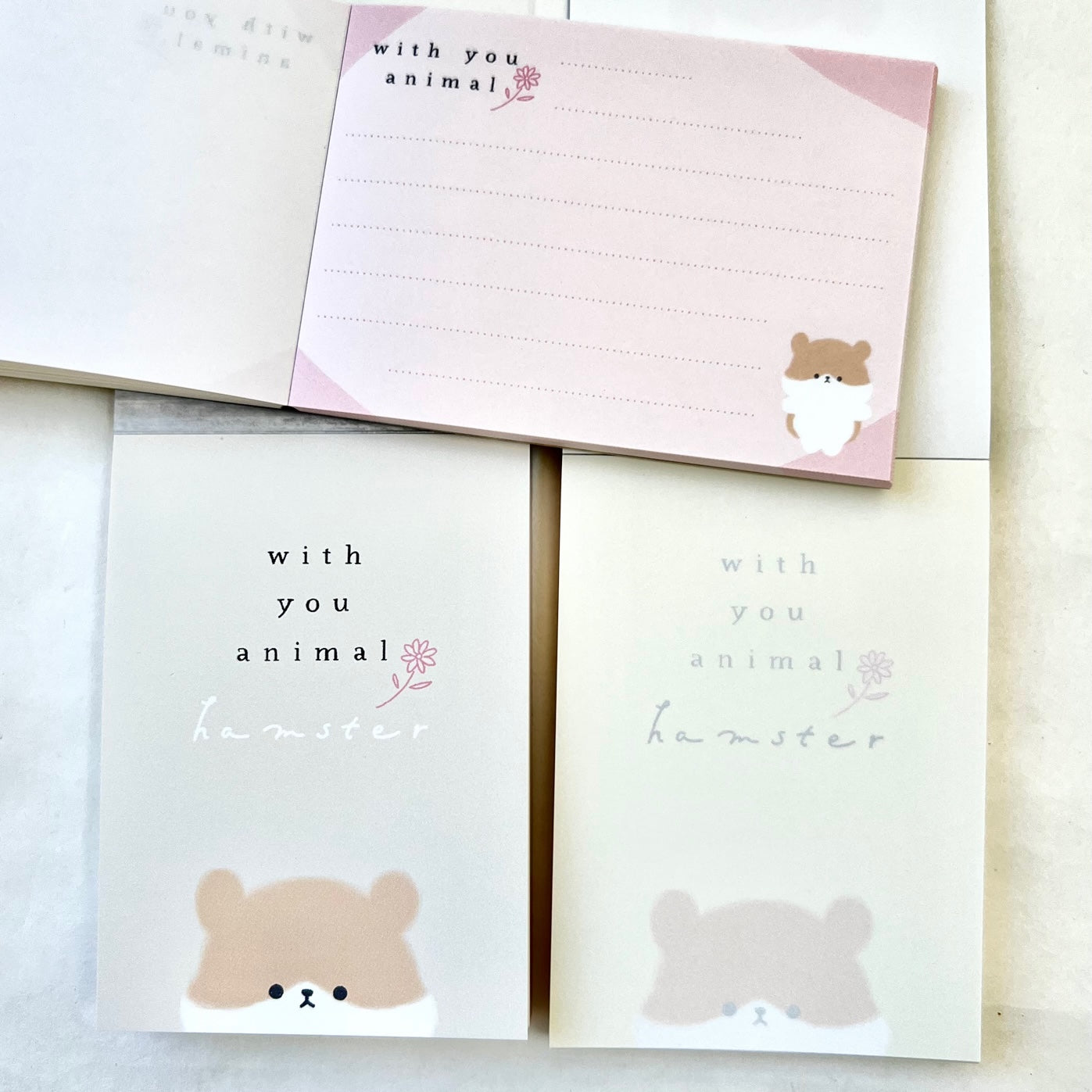 X 205603 Hamster Mini Notepad-DISCONTINUED