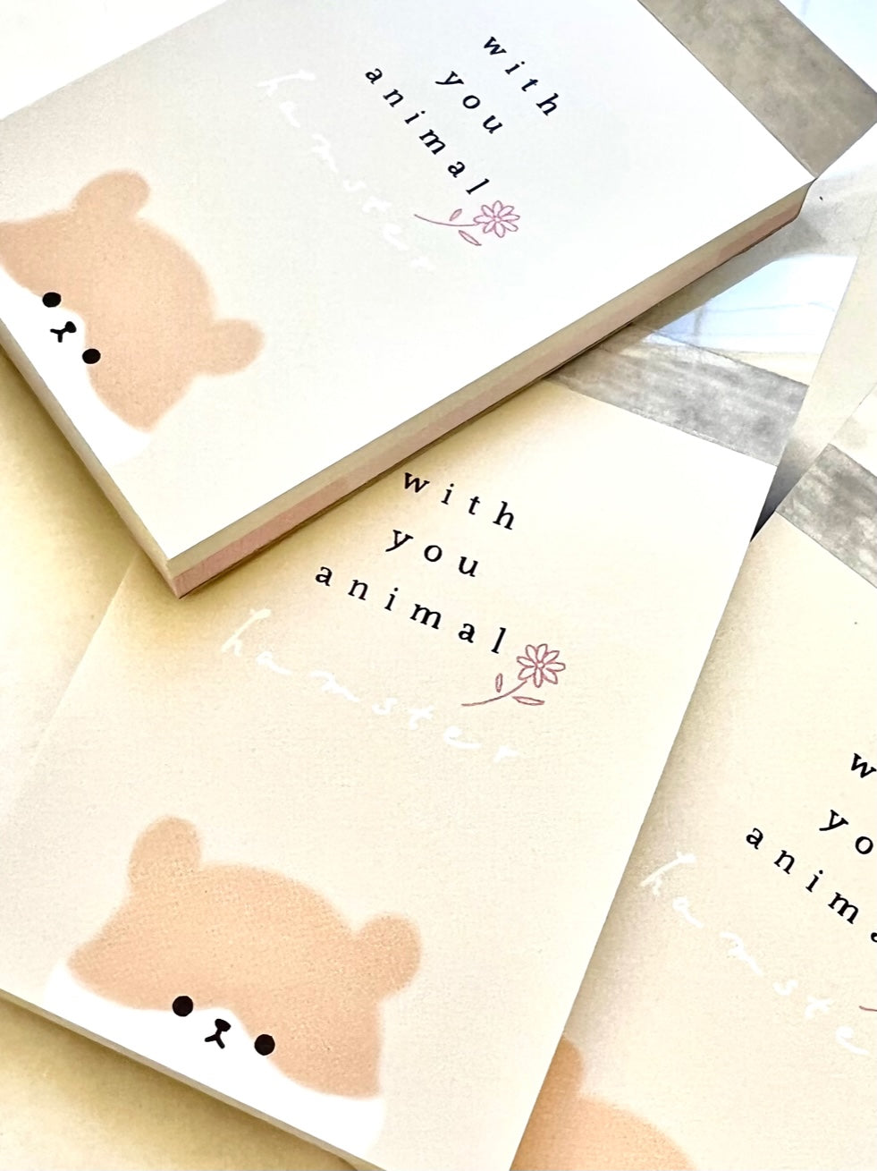 X 205603 Hamster Mini Notepad-DISCONTINUED