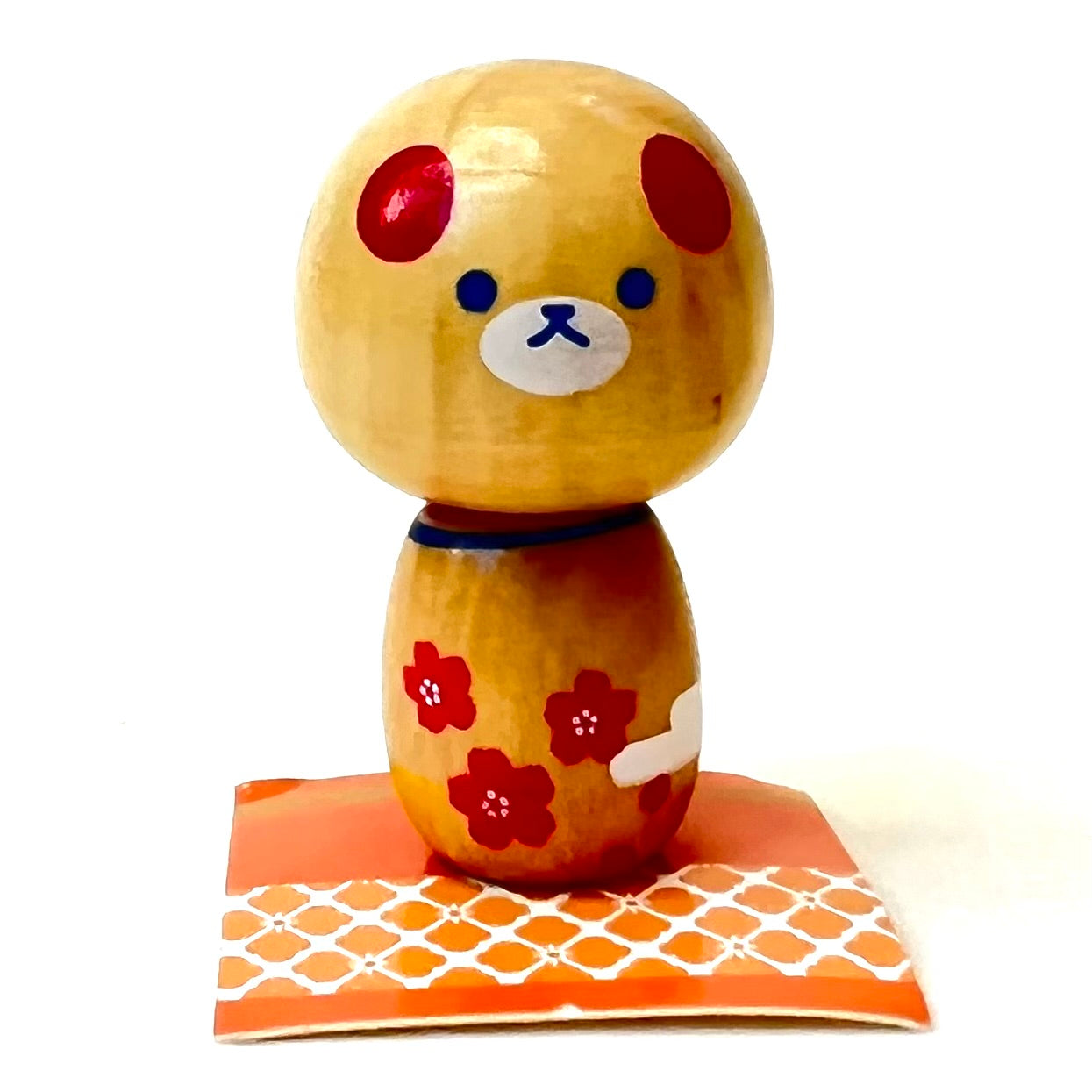 X 70962 Wooden Animal Doll Kokeshi Capsule-DISCONTINUED