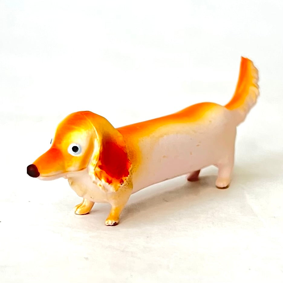 X 70961 Hot Dog Dog Figurine Capsule-DISCONTINUED