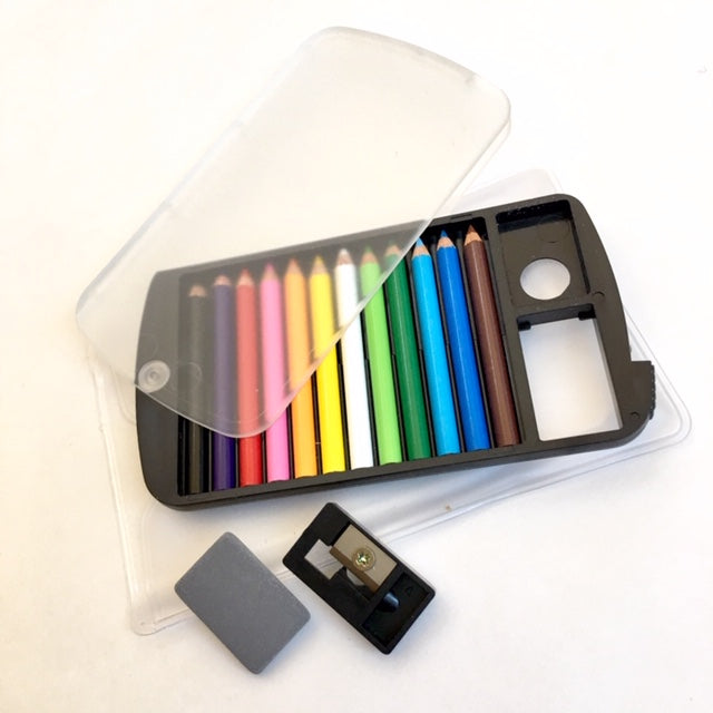 A4 Clear Pencil Case 12pk, Pencils & Accessori