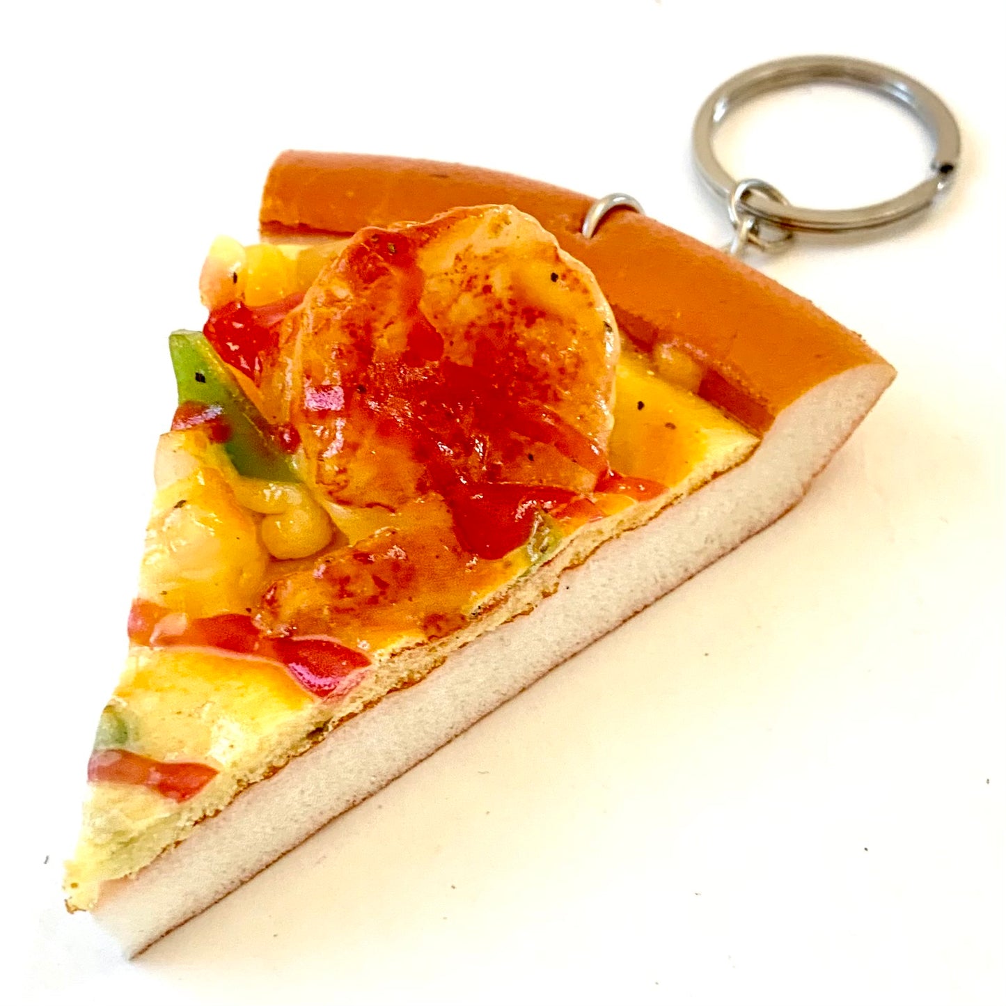 X 83045 PIZZA KEYCHAIN-DISCONTINUED