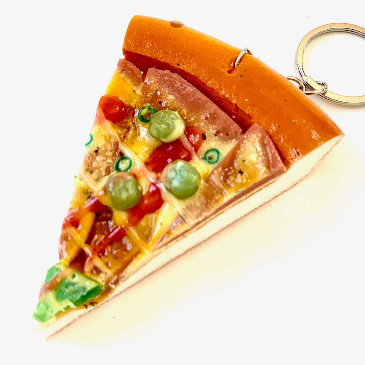 X 83045 PIZZA KEYCHAIN-DISCONTINUED