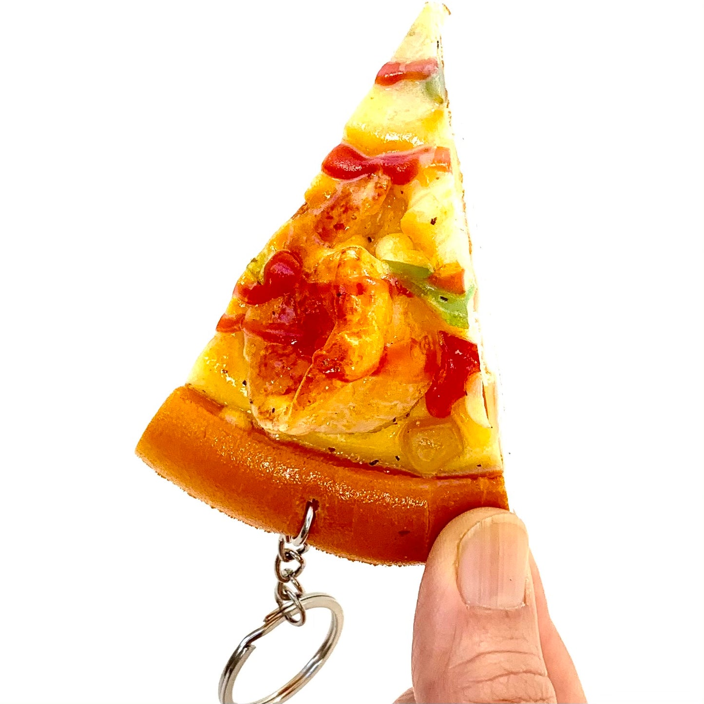 X 83045 PIZZA KEYCHAIN-DISCONTINUED