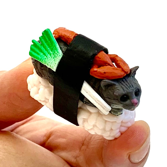 X 70700 SUSHI CAT FIGURINES-DISCONTINUED