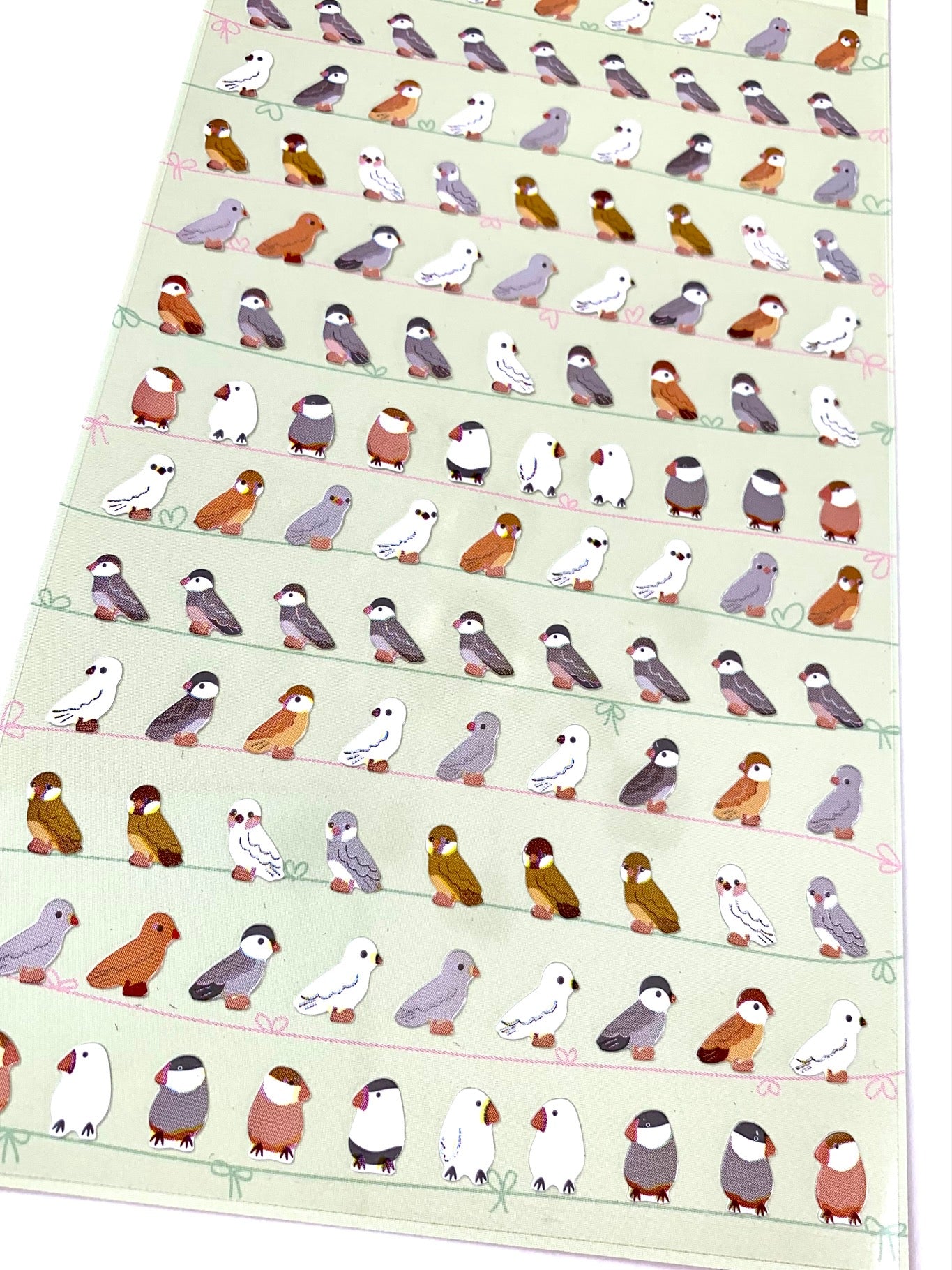 37719 BIRDS PAPER STICKERS-12