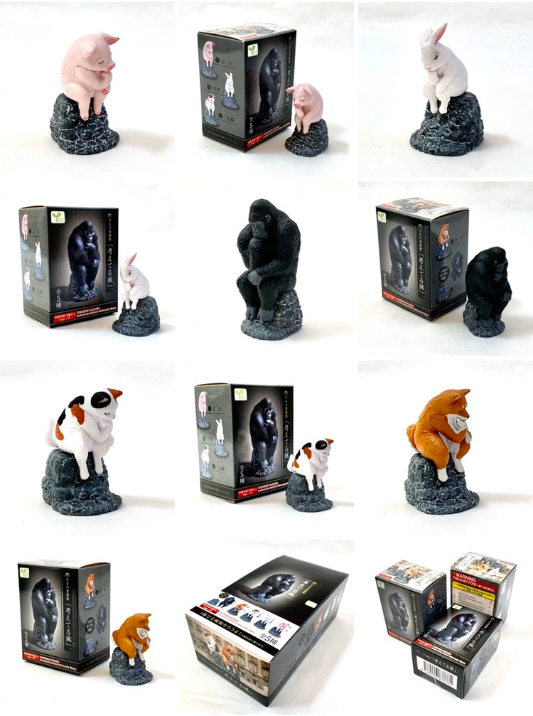 X 70731 THE THINKER ANIMALS BLIND BOX-DISCONTINUED